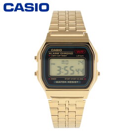 CASIO カシオ STANDARD スタンダード チープカシオ 腕時計 時計 メンズ レディース ユニセックス デジタル シンプル 樹脂 ステンレス メタル ゴールド A159WGEA-1プレゼント ギフト 1年保証 送料無料 父の日