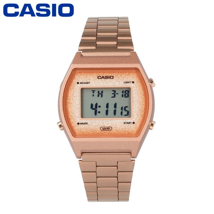 楽天市場 Casio カシオ Standard スタンダード チープカシオ 腕時計 時計 メンズ レディース ユニセックス デジタル ベーシック 定番 人気 カジュアル シンプル クラシック メタル ブラウン 茶 ブロンズ 銅 B640wcg 5プレゼント ギフト 1年保証 送料無料 時計 倉庫tokia
