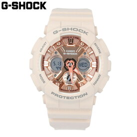 CASIO カシオ G-SHOCK ジーショック GMA-S120MF-4A腕時計 時計 男女兼用 メンズ レディース カジュアル クオーツ 樹脂 ホワイト ピンクゴールドプレゼント ギフト 1年保証 送料無料 父の日
