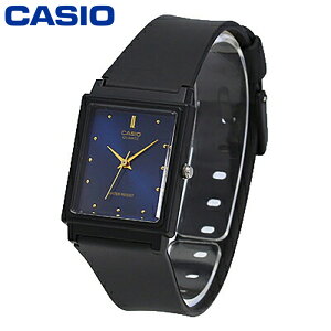 CASIO カシオ STANDARD スタンダード チープカシオ 腕時計 時計 メンズ レディース ユニセックス アナログ ベーシック 定番 スクエア カジュアル 軽量 シンプル ラバー 樹脂 防水 ブルー 青 MQ-38-2A