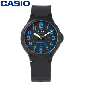 CASIO カシオ カシオスタンダード チープカシオ チプカシ腕時計 時計 メンズ クオーツ ブラック ブルー MW-240-2Bプレゼント ギフト 1年保証 送料無料