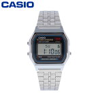 CASIO カシオ STANDARD スタンダード チープカシオ チプカシ 腕時計 時計 メンズ レディース ユニセックス デジタル メタル シルバー A159WA-N1 プレゼント ギフト 1年保証 送料無料 母の日