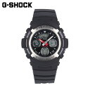 CASIO カシオ G-SHOCK ジーショック Gショック 腕時計 時計 メンズ アナデジ ベーシックモデル 防水 ブラック シルバー AW-590-1プレゼント ギフト 1年保証 送料無料 ホワイトデー
