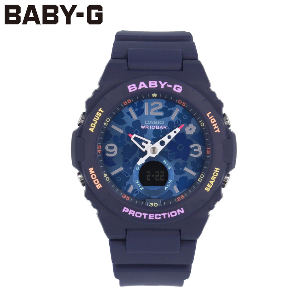 最新人気 CASIO Baby-G 腕時計　ネイビー　【送料込】 腕時計(アナログ)