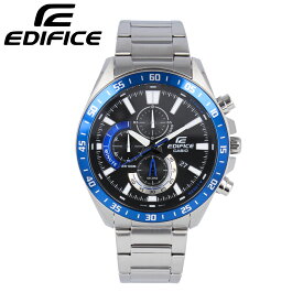 CASIO カシオ EDIFICE エディフィス腕時計 時計 メンズ 防水 クオーツ アナログ クロノグラフ ステンレス メタル シルバー ブルー ブラック EFV-620D-1A2プレゼント ギフト 1年保証 送料無料 母の日