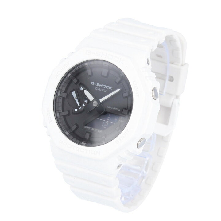 G-SHOCK GA-2100-7A アナデジ Gショック ブラック ジーショック ホワイト メンズ 腕時計 G-SHOCK GA-2100-7A アナデジ Gショック ブラック ジーショック ホワイト メンズ 腕時計