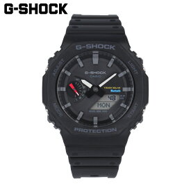 CASIO カシオ G-SHOCK ジーショック Gショック 2100 Series 腕時計 メンズ 防水 タフソーラー アナデジ 2針 スマートフォンリンク Bluetooth カーボン ブラック GA-B2100-1A