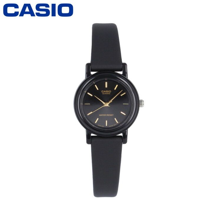 楽天市場 Casio カシオ Standard スタンダード チープカシオ 腕時計 時計 レディース アナログ ベーシック 定番 ラウンド カジュアル 軽量 小ぶり シンプル ラバー 樹脂 防水 ブラック 黒 Lq 139emv 1aプレゼント ギフト 1年保証 送料無料 時計倉庫tokia