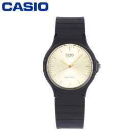 SSで使える最大500円OFFクーポン配布中！CASIO カシオ STANDARD スタンダード チープカシオ 腕時計 時計 メンズ レディース ユニセックス アナログ 3針 ブラック ゴールド MQ-24-9Eプレゼント ギフト 1年保証 送料無料 父の日