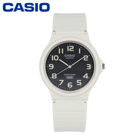 CASIO カシオ カシオスタンダード チープカシオ チプカシ腕時計 時計 ユニセックス メンズ レディース クオーツ アナログ 3針 樹脂 アイボリー ブラック MQ-24UC-8Bプレゼント ギフト 1年保証 送料無料 父の日
