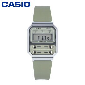 SSで使える最大500円OFFクーポン配布中！CASIO カシオ カシオスタンダード チープカシオ チプカシ Vintage ビンテージ腕時計 時計 ユニセックス メンズ レディース クオーツ デジタル 樹脂 シルバー カーキ A100WEF-3Aプレゼント ギフト 1年保証 送料無料 父の日