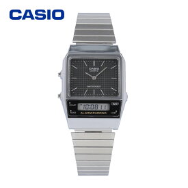 CASIO カシオ カシオスタンダード チープカシオ チプカシ腕時計 時計 ユニセックス メンズ レディース クオーツ アナデジ 2針 樹脂 ステンレス シルバー ブラック AQ-800E-1Aプレゼント ギフト 1年保証 送料無料 父の日