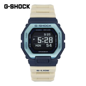 CASIO カシオ G-SHOCK ジーショック Gショック G-LIDE GBX-100 Series腕時計 時計 メンズ 防水 クオーツ デジタル モバイルリンク Bluetooth タイドグラフ ベージュ ネイビー ブルー ブラック GBX-100TT-2プレゼント ギフト 1年保証 送料無料 父の日