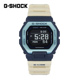 CASIO カシオ G-SHOCK ジーショック Gショック G-LIDE GBX-100 Series腕時計 時計 メンズ 防水 クオーツ デジタル モバイルリンク Bluetooth タイドグラフ ベージュ ネイビー ブルー ブラック GBX-100TT-2プレゼント ギフト 1年保証 送料無料 母の日