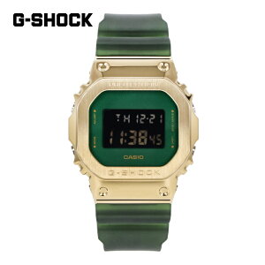 CASIO �J�V�I G-SHOCK �W�[�V���b�N G�V���b�N CLASSY OFF-ROAD�V���[�Y 5600 SERIES�r���v ���v �����Y �h�� �N�I�[�c �f�W�^�� ���� �X�e�����X �O���[�� �S�[���h �u���b�N �X�P���g�� GM-5600CL-3�v���[