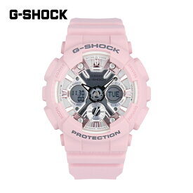 CASIO カシオ ジーショック G-SHOCK WOMEN NEO PUNK腕時計 時計 レディース 防水 クオーツ アナデジ 2針 ピンク シルバー GMA-S120NP-4Aプレゼント ギフト 1年保証 送料無料 母の日