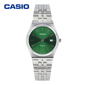 CASIO カシオ カシオスタンダード チープカシオ チプカシ腕時計 時計 ユニセックス メンズ レディース クオーツ アナログ 3針 真鍮 ステンレス メタル シルバー グリーン MTP-B145D-3Aプレゼント ギフト 1年保証 送料無料 父の日