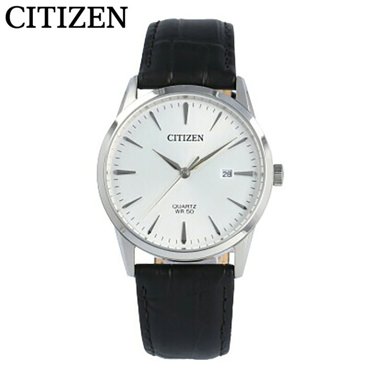 楽天市場】CITIZEN / シチズン BI5000-10A 腕時計 メンズ レザー 