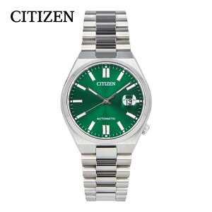 CITIZEN �V�`�Y�� CITIZEN COLLECTION TSUYOSA Mechanical�r���v ���v �����Y ���J�j�J�� �I�[�g�}�`�b�N �������� �A�i���O 3�j �X�e�����X ���^�� �V���o�[ �O���[�� NJ0150-81X�v���[���g �M�t�g 1�N�ۏ� ��