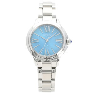CITIZEN �V�`�Y�� EM1161-55L �A�i���O �\�[���[ L �G���@ROUND Collection�@�V���o�[�@�u���[ ���f�B�[�X�r���v �v���[���g �M�t�g ���[�J�[3�N�ۏ� ��������