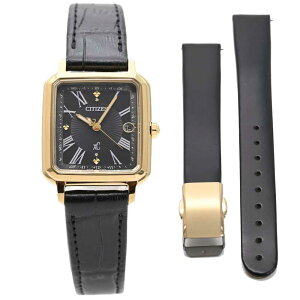 CITIZEN XC ES9503-01E �A�i���O �\�[���[ �V�`�Y�� �N���X�V�[�@�ւ��x���g�t���@�u���b�N�@�G�R�h���C�u ���f�B�[�X�r���v �v���[���g �M�t�g ���[�J�[3�N�ۏ� ��������