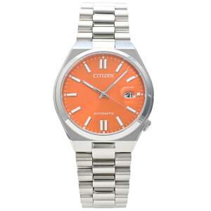 CITIZEN �V�`�Y�� NJ0151-88Z �A�i���O �������� COLLECTION�@TSUYOSA Collection Automatic�@�c���T�@�V���o�[�@�I�����W �����Y�r���v �v���[���g �M�t�g 1�N�ۏ� ��������
