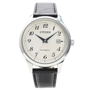 CITIZEN �V�`�Y�� NJ0250-01B �A�i���O �������� COLLECTION�@�R���N�V�����@�V���o�[�@���U�[ �u���b�N AUTOMATIC �����Y�r���v �v���[���g �M�t�g ���[�J�[3�N�ۏ� ��������