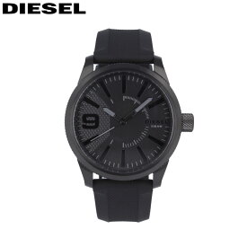 DIESEL ディーゼル腕時計 時計 メンズ クオーツ アナログ 3針 ラバー ステンレス ブラック DZ1807プレゼント ギフト 1年保証 送料無料 父の日