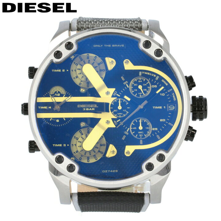 DIESEL グラデーション クロノグラフ 時計