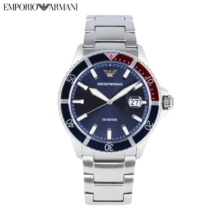 楽天市場】EMPORIO ARMANI エンポリオ アルマーニ DIVER腕時計 時計 