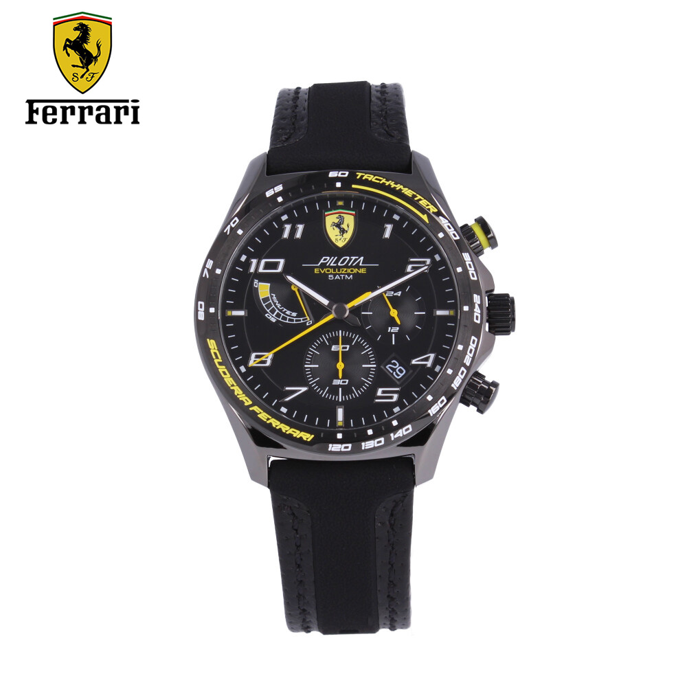 東京工場 【値下げ】フェラーリ 腕時計 クロノグラフ FERRARI マルボロ