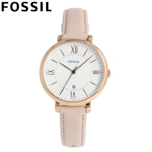 FOSSIL �t�H�b�V�� �r���v ���v ���f�B�[�X ���� �A�i���O �N�I�[�c �d�r 3�j �V���v�� JACQUELINE �W���N���[�� �J�W���A�� �r�W�l�X �d�� �h�� ���U�[ �v �s���N ���[�Y�S�[���h �z���C�g �� ES3988