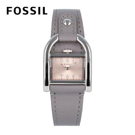 FOSSIL フォッシル HARWELL腕時計 時計 レディース クオーツ アナログ 3針 ステンレス レザー グレー シルバー ピンク ES5265プレゼント ギフト 1年保証 送料無料 母の日