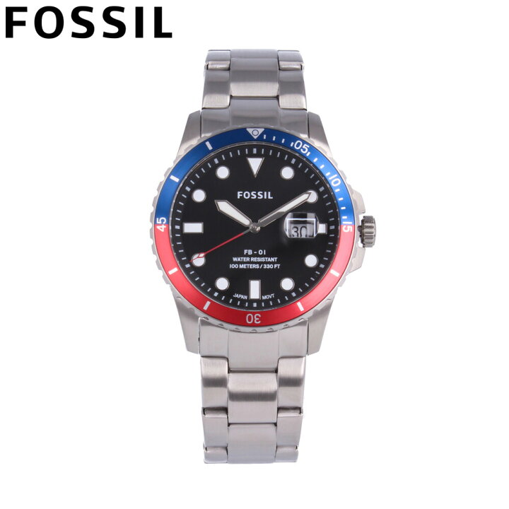 楽天市場】FOSSIL フォッシル腕時計 時計 メンズ クオーツ 3針 メタル 