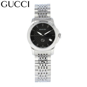GUCCI グッチ G TIMELESS Gタイムレス YA1265006 I腕時計 時計 レディース メタル ステンレス シルバー ブラック ビジネス ドレス クオーツプレゼント ギフト 1年保証 送料無料