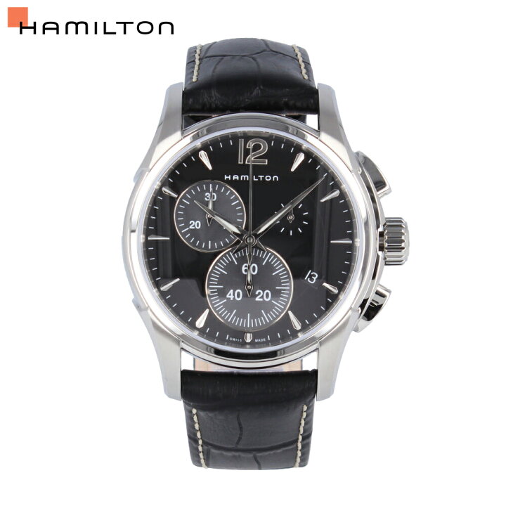 楽天市場】HAMILTON ハミルトン ジャズマスター CHRONO QUARTZ腕時計 