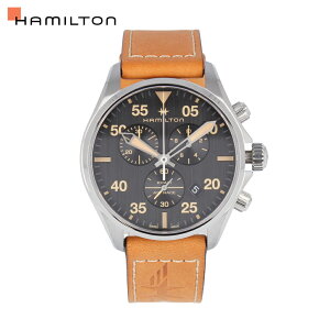 HAMILTON n~g J[L ArG[V Khaki Pilot Chrono Quartz J[L pCbgrv v Y NI[c AiO NmOt XeX U[ uE Vo[ ubN H76722531