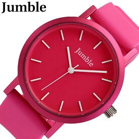 JUMBLE ジャンブル腕時計 時計 JMST04-PK レディース クオーツ ラバー ピンク カジュアルプレゼント ギフト 1年保証 送料無料 母の日