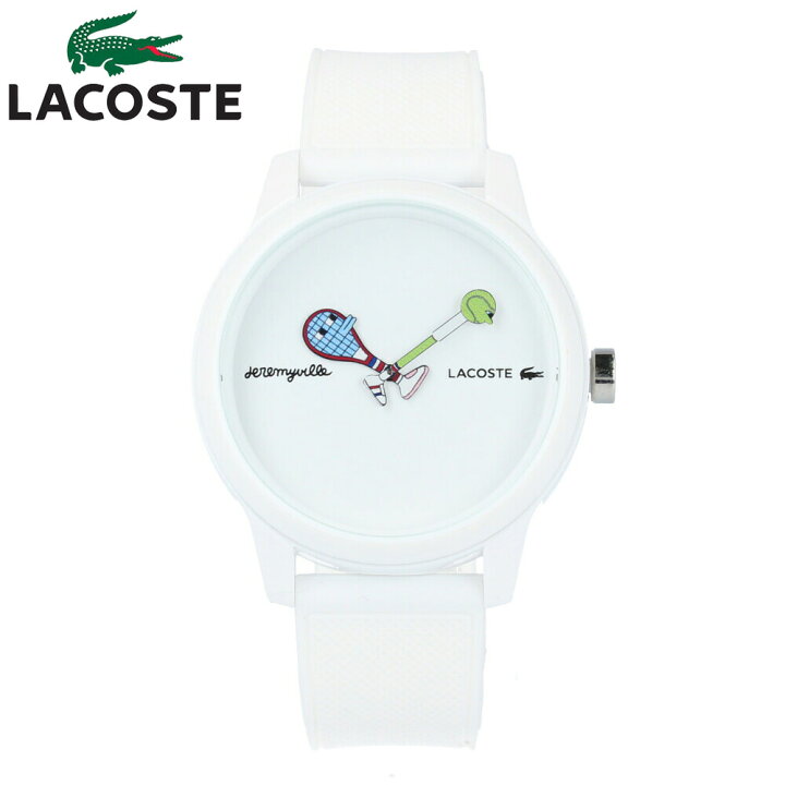 楽天市場】LACOSTE ラコステ 2011072 腕時計 メンズ ホワイト シリコン 