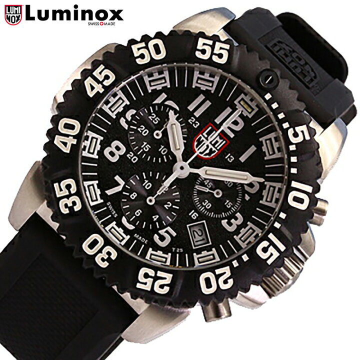 楽天市場】LUMINOX / ルミノックス 3181 ブラック（ラバーベルト 