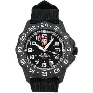 LUMINOX ���~�m�b�N�X XA.6441 �A�i���O �N�I�[�c F-117 NIGHTHAWK 6440 SERIES�@�i�C�g�z�[�N�X�e���X�퓬�@ �����Y�r���v �v���[���g �M�t�g 1�N�ۏ� ��������