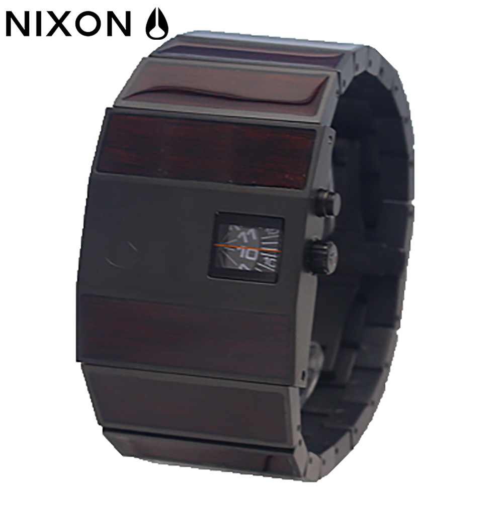 NIXON / ニクソン THE ROTOLOG ロトログ A0281107 腕時計 メンズ ブラック ダークウッド | 時計倉庫TOKIA