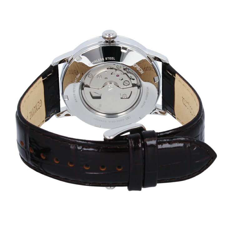 楽天市場】ORIENT オリエント オープンハート腕時計 時計 メンズ 