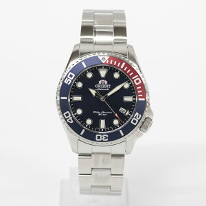 ORIENT Mako RN-AC0K03L �}�R �����Y �A�i���O �_�C�o�[�f�U�C�� �l�C�r�[ �@�B�� �I�[�g�}�e�B�b�N �r���v �v���[���g �M�t�g 1�N�ۏ� ��������