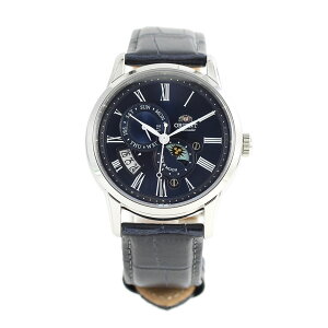 ORIENT RN-AK0004L Classic SUN & MOON �@�B�� ���U�[�x���g �r���v �v���[���g �M�t�g 1�N�ۏ� ��������