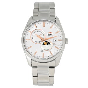 ORIENT �I���G���g RN-AK0301S �A�i���O �������� SUN&MOON �T���A���h���[���@�z���C�g �����Y�r���v �v���[���g �M�t�g ���[�J�[2�N�ۏ� ��������