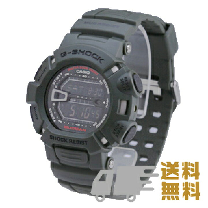 楽天市場】CASIO カシオ G-SHOCK ジーショックG-9000-3 MUDMAN 