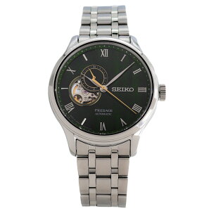 SEIKO PRESAGE SSA463J1 �A�i���O �������� Japanese Garden �v���U�[�W�� �V���o�[�@�O���[�� �����Y�r���v �v���[���g �M�t�g 1�N�ۏ� ��������