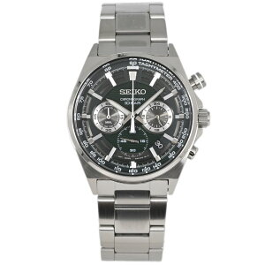 SEIKO �Z�C�R�[�r���v ���v �����Y �h�� �N�I�[�c �A�i���O �N���m�O���t �X�e�����X ���^�� �V���o�[ �O���[�� SSB405P1�v���[���g �M�t�g 1�N�ۏ� ��������