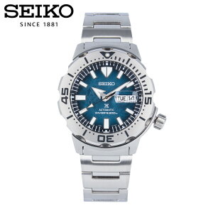 PROSPEX �v���X�y�b�N�X SEIKO �Z�C�R�[ Save The Ocean Special Edition MONSTER�r���v ���v �����Y �h�� �I�[�g�}�`�b�N �������� �A�i���O DIVER'S 200m �_�C�o�[�Y200m �X�e�����X ���^�� �V���o�[ �u���[ SRPH7